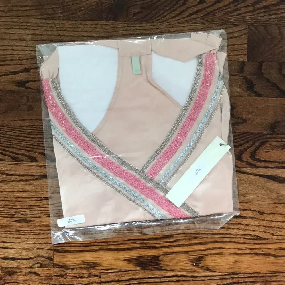 Mint Racerback Silk Top - Picture 2 of 10